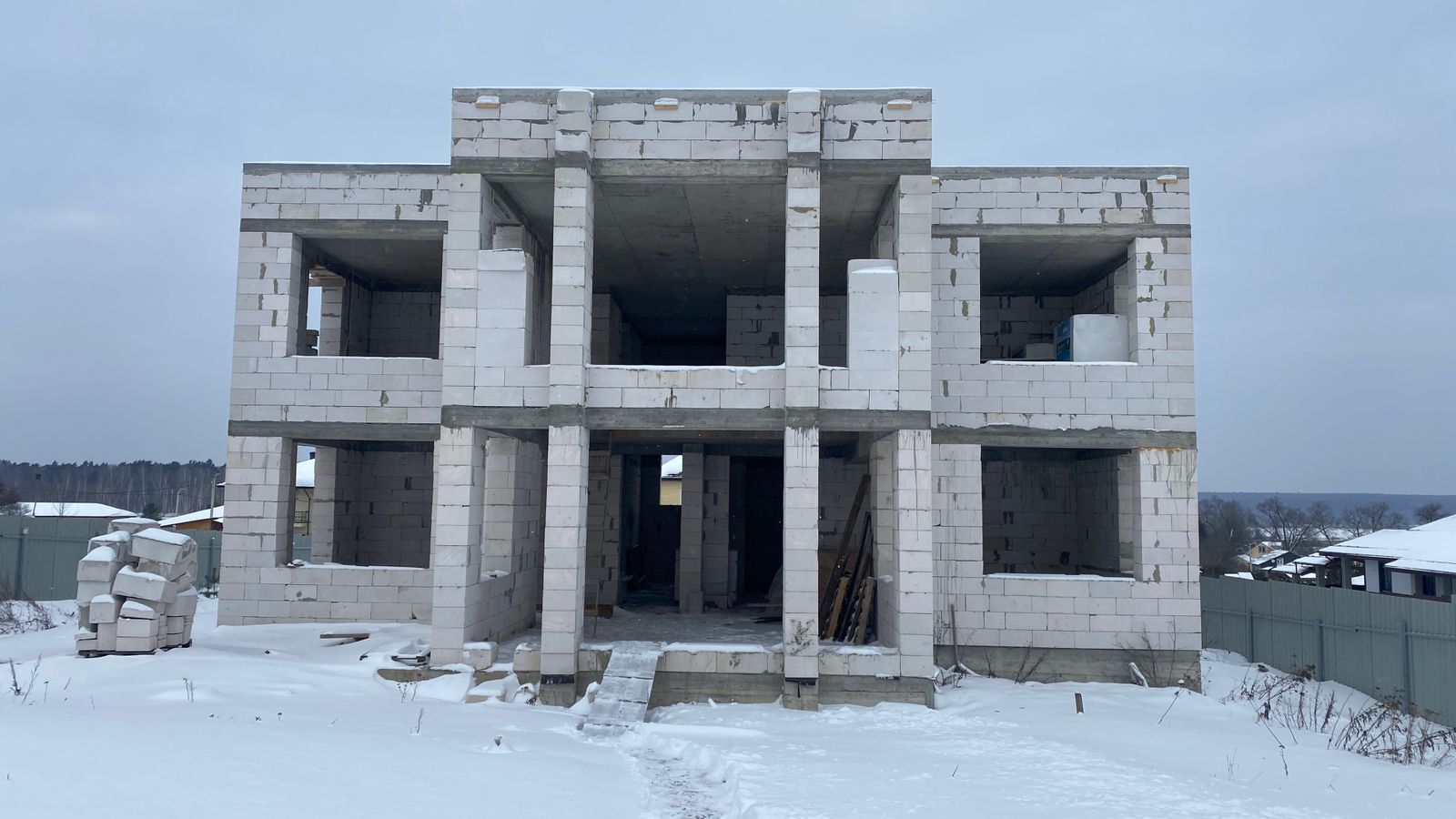 Замер панорамного остекления дома