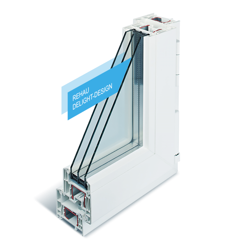 Пластиковвые окна  Рехау делайт 70 цена
