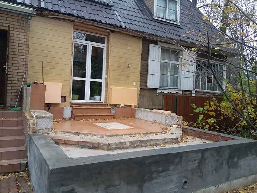 Зимний сад пристроенный к дому