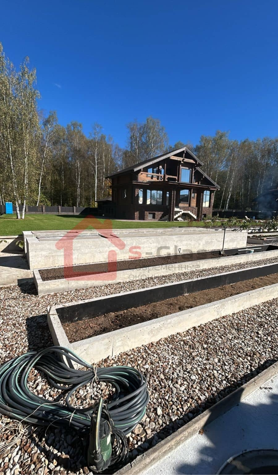 Английская стеклянная теплица в Чехове