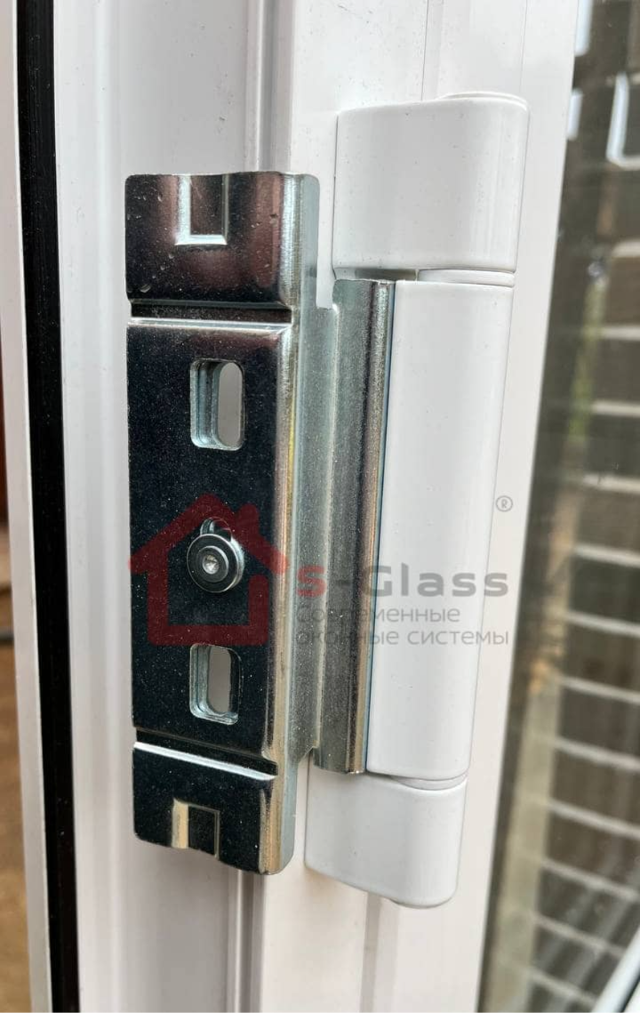 Петли тяжелых входных дверей Века, Производство S-Glass (С-Гласс) Сатэлс Групп, Рехау Века, Алютех, Алюмарк