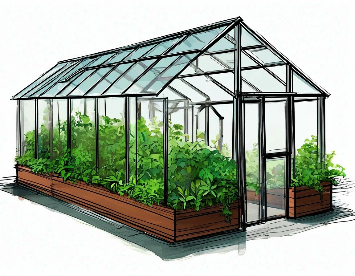 Производитель стеклянных теплиц S-Glass — алюминиевый каркас и закалённое стекло, собственное производство в Москве