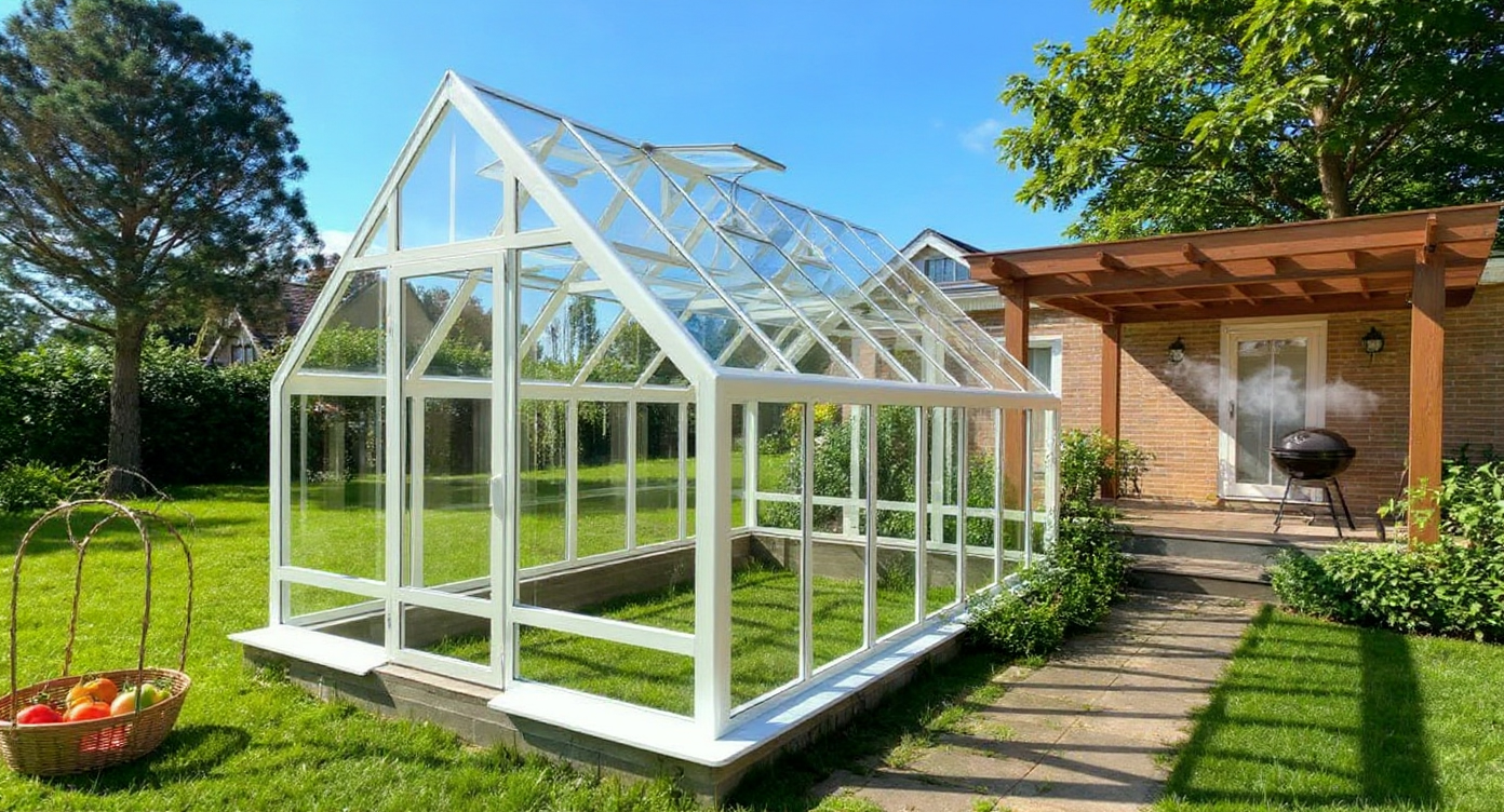 Фундамент для Алюминиевой теплицы своими руками