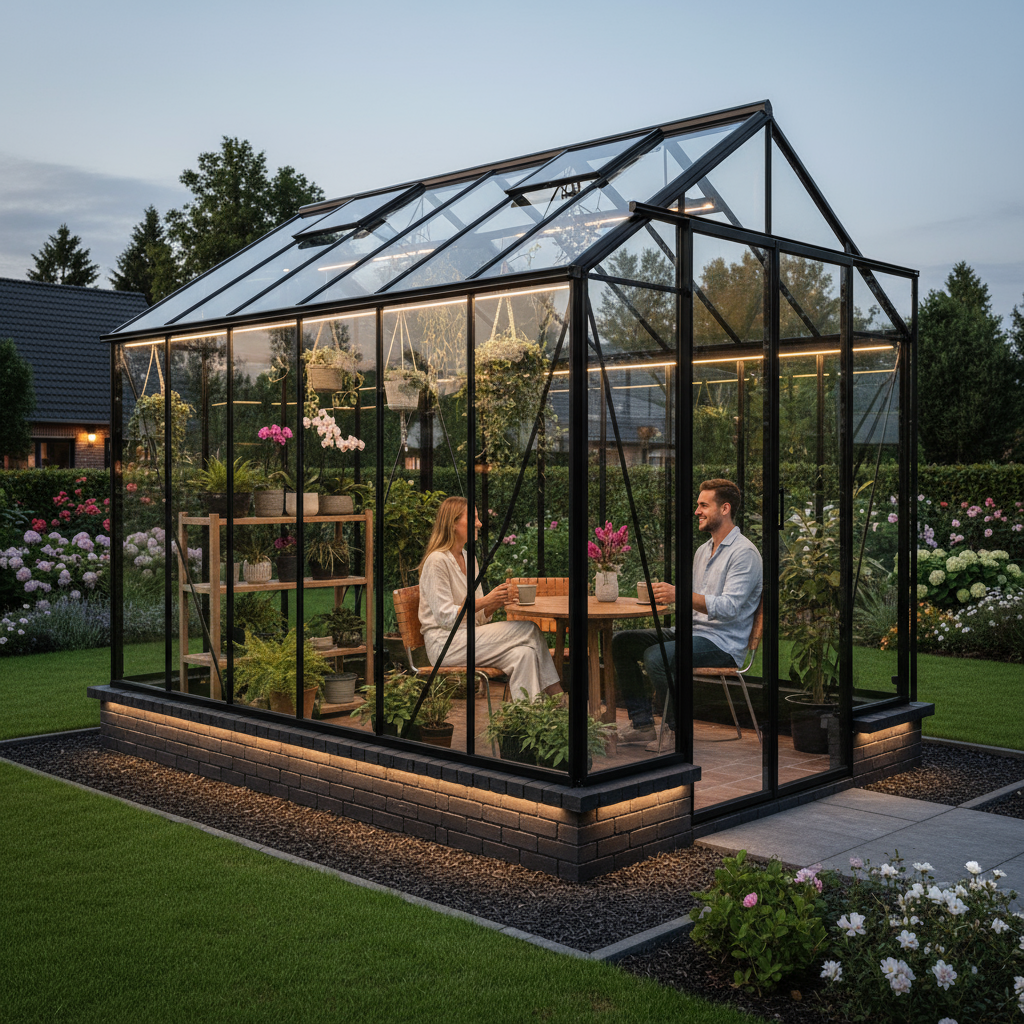 Как выбрать премиум теплицу из стекла Сатэлс Групп