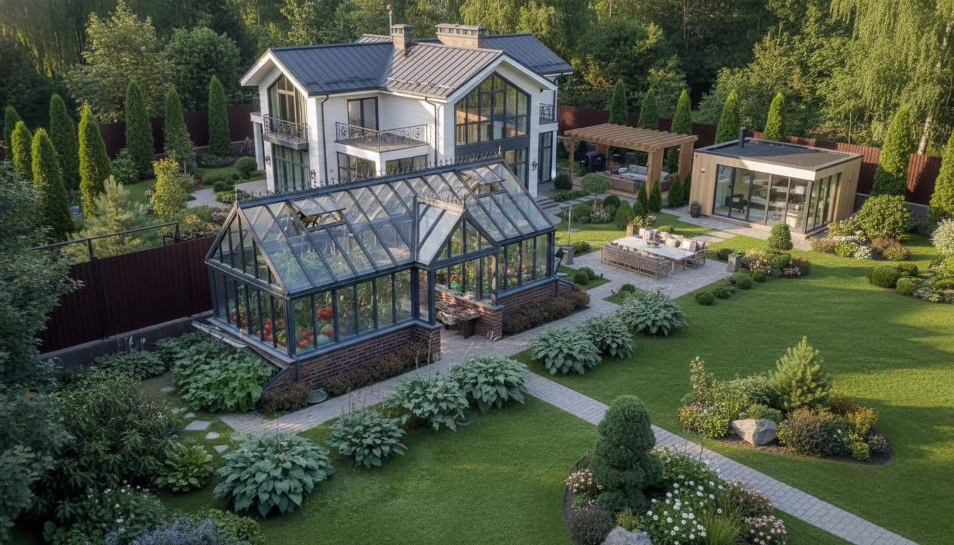 Дизайнерские красивые теплицы цена качество от производителя