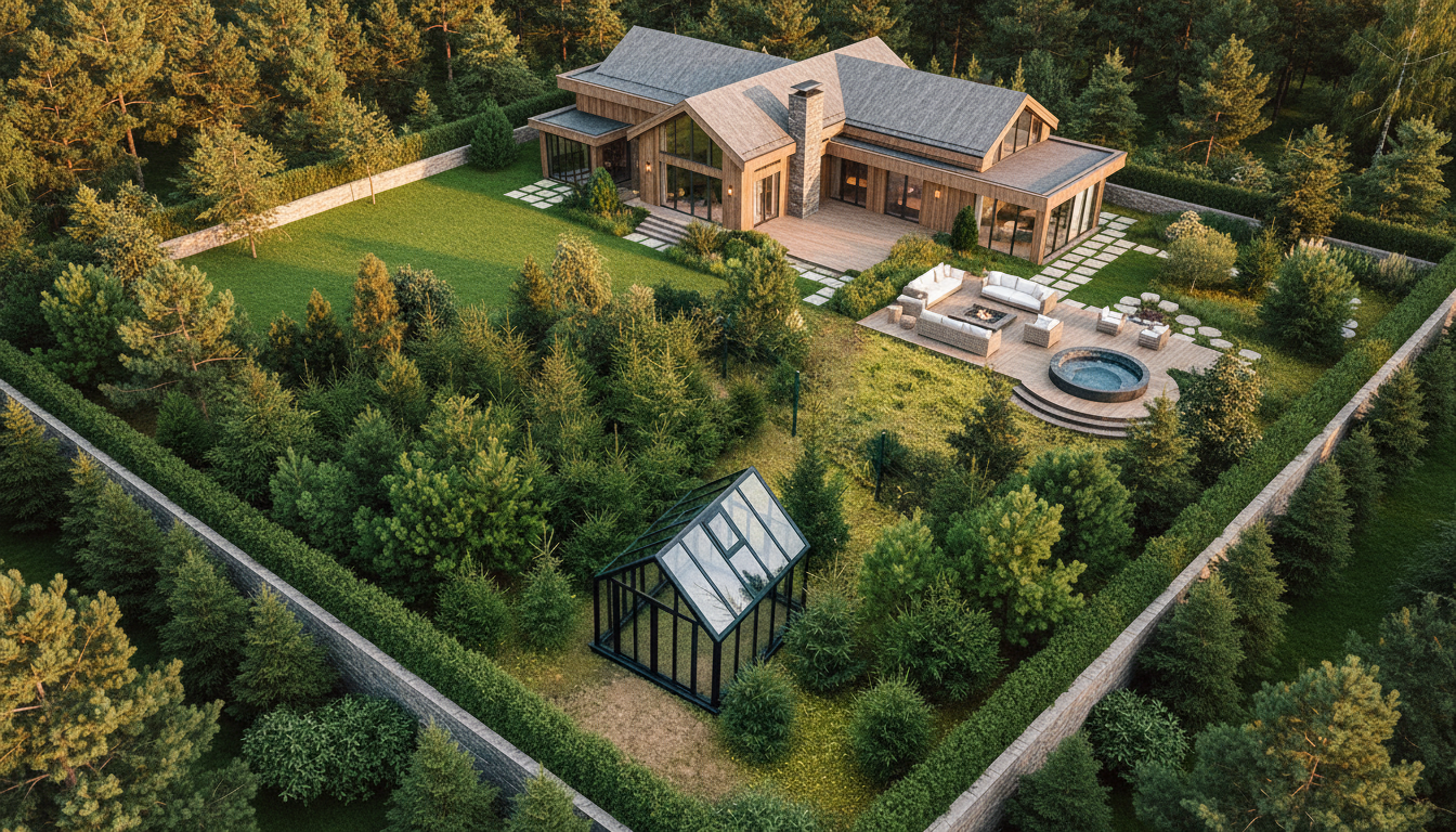 Сатэлс Групп теплицы из стекла в английском стиле