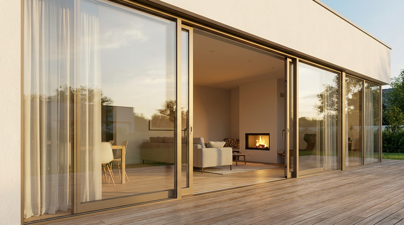 раздвижные порталы hs из теплого алюминия