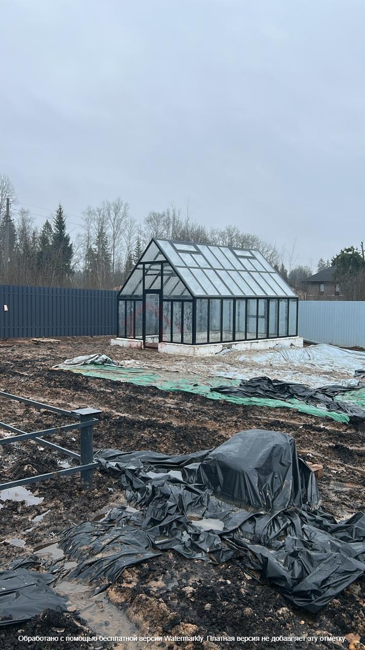 Сборка алюминиевого каркаса теплицы