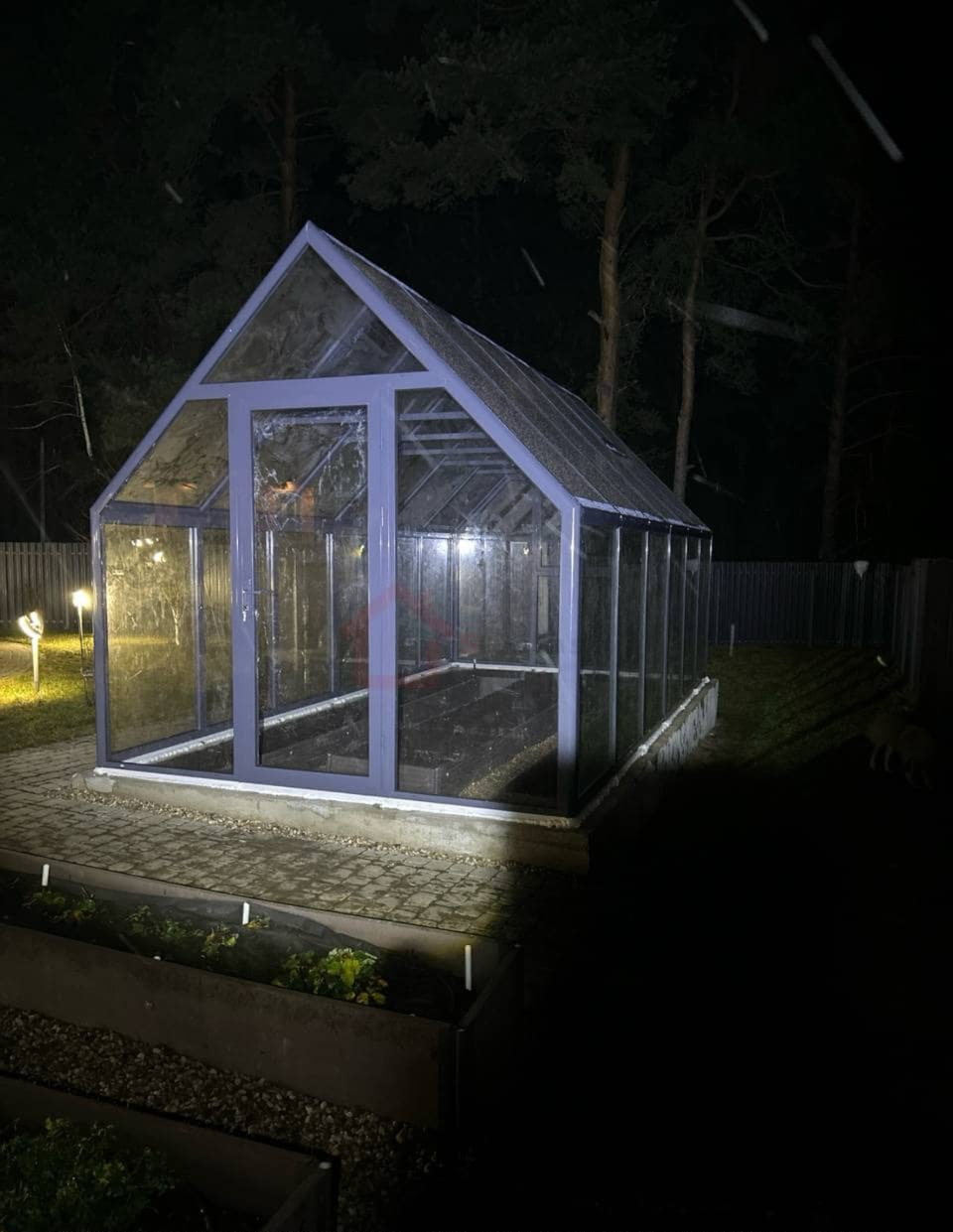 Фундамент для Алюминиевой теплицы своими руками