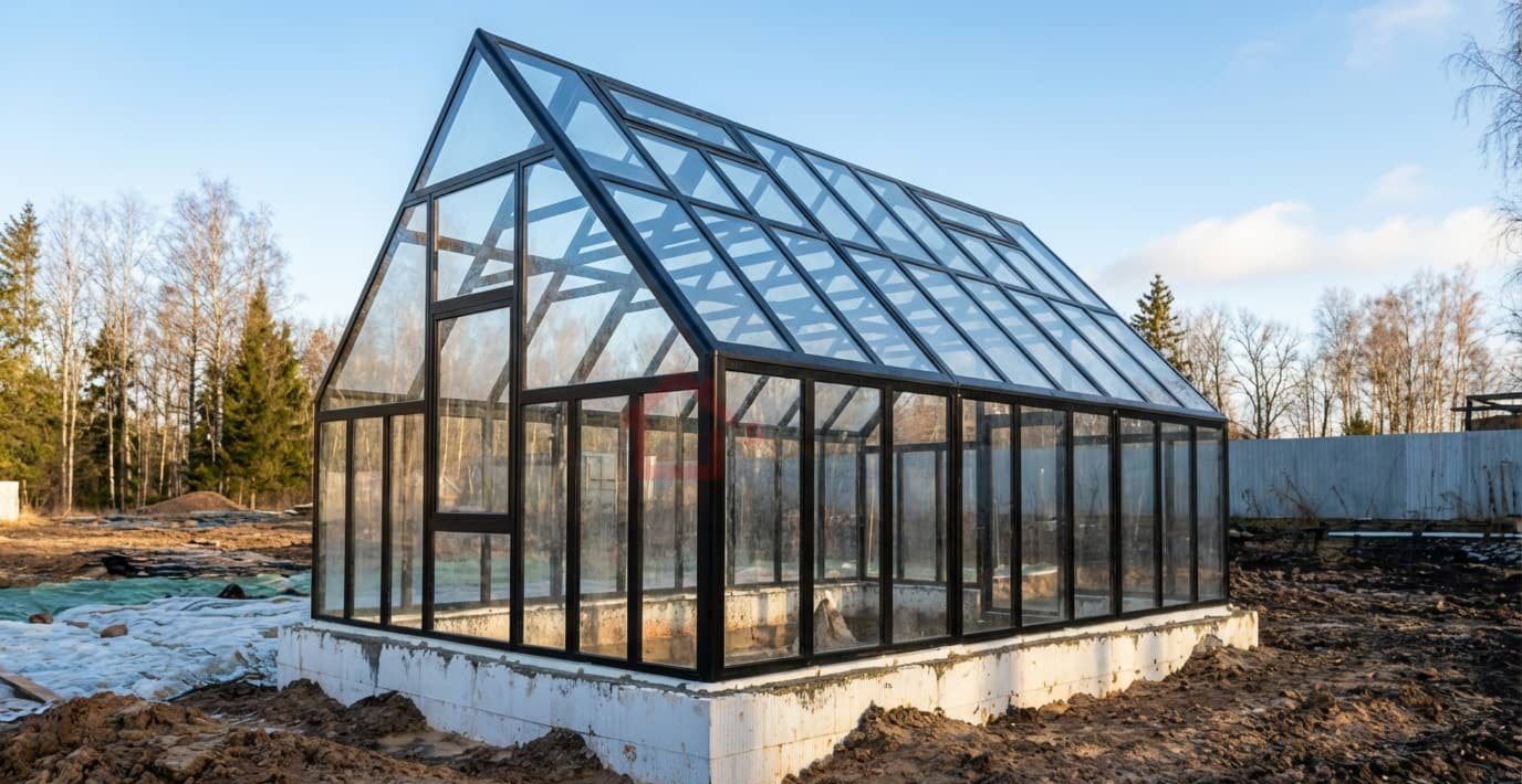 Оранжерея S-Glass в викторианском стиле