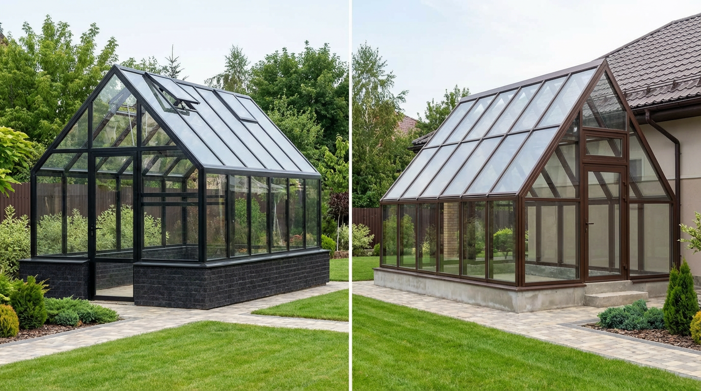 Чем теплица отличается от зимнего сада по остеклению и теплоизоляции