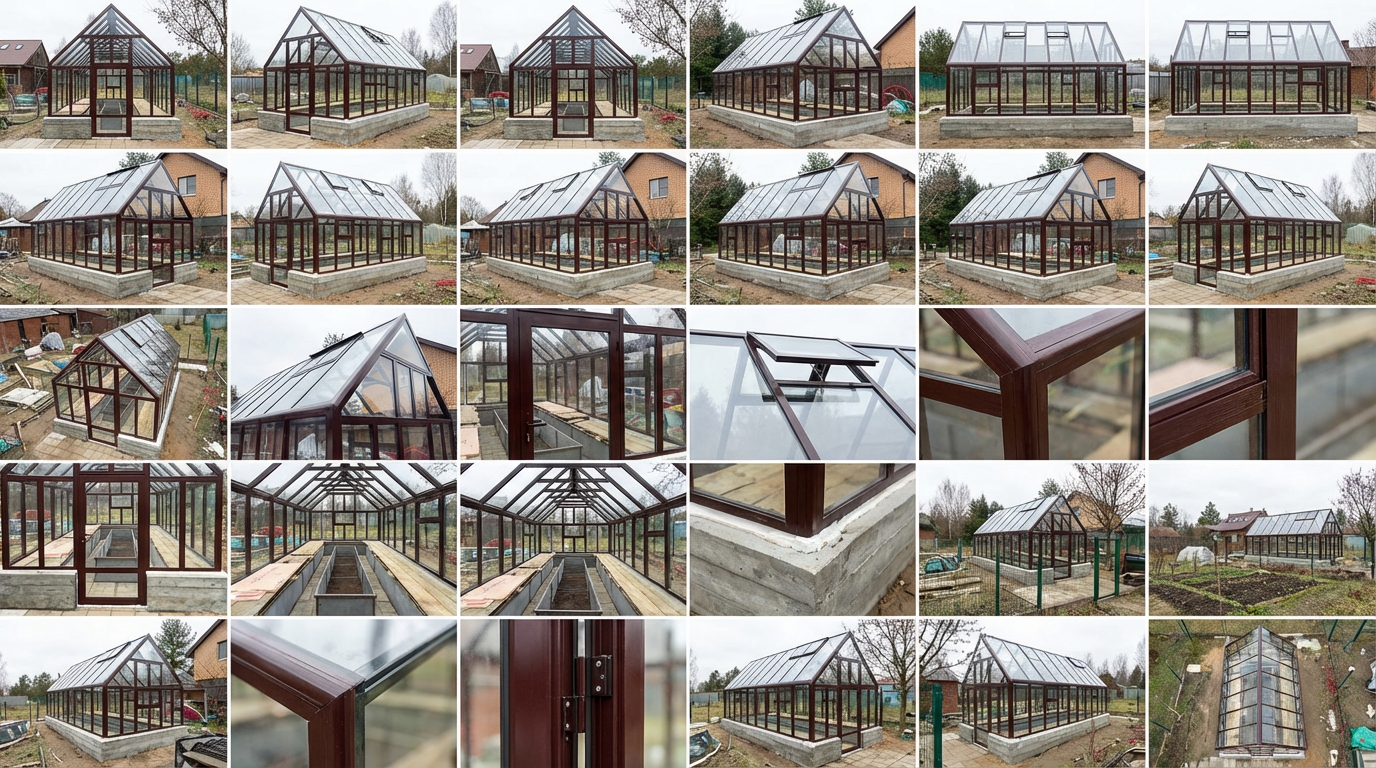 Разница между стеклянной теплицей и зимним садом по тепловому контуру