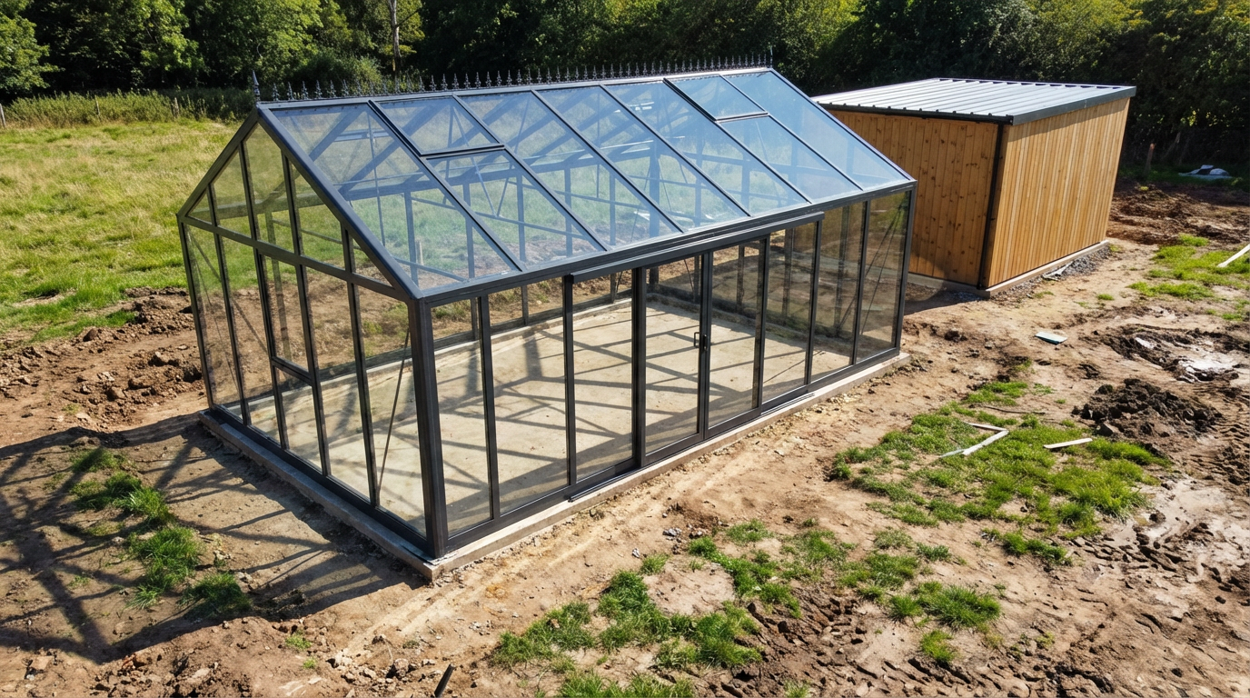 Конструктивные особенности стеклянной теплицы и проблемы теплоизоляции