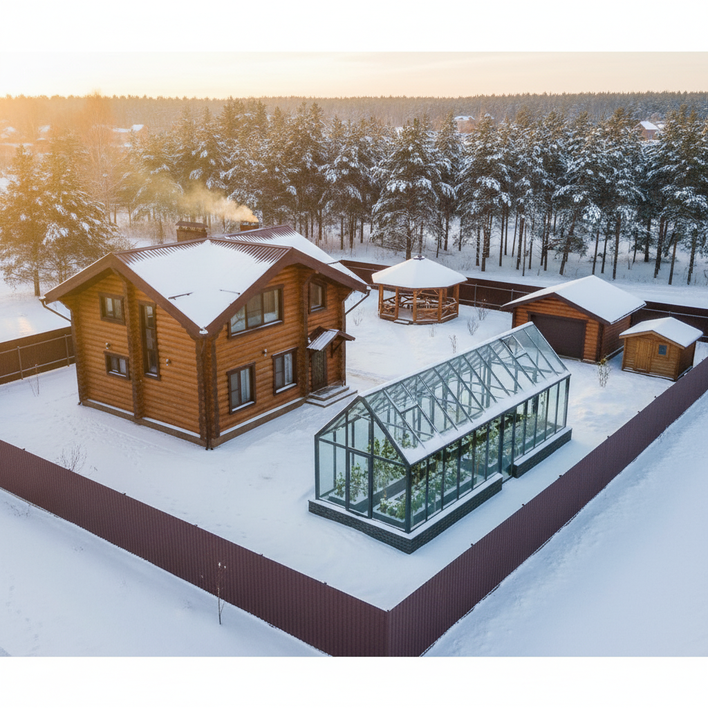 Сравнение стеклянной теплицы и поликарбонатной в ландшафтном дизайне