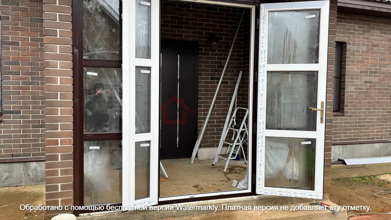 Пример остекления террасы профилем Veka WHS 72 с панорамными окнами