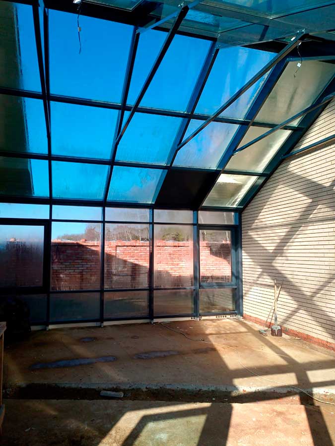 Зимний сад как продолжение жилого пространства дома