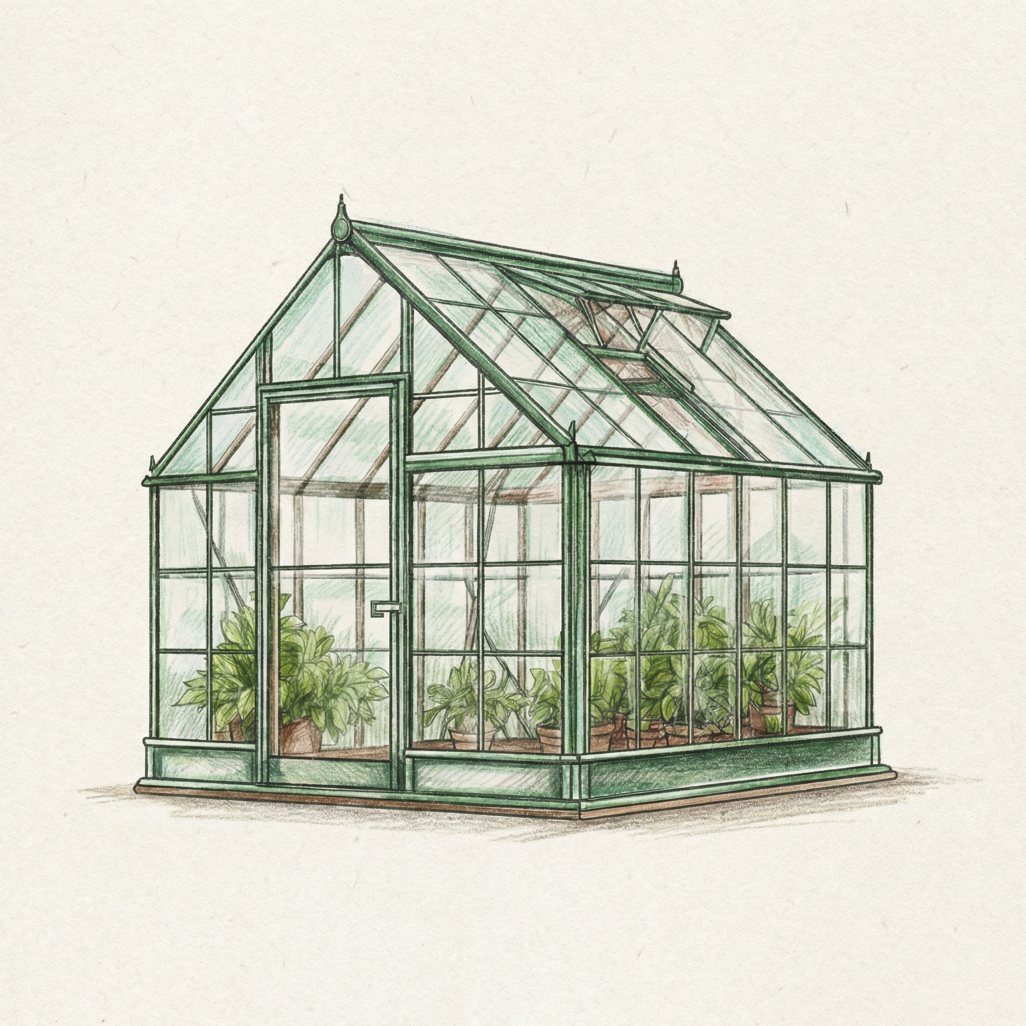 Завод по производству стеклянных теплиц S-Glass — усиленный алюминиевый профиль 40×60 мм, теплицы под ключ