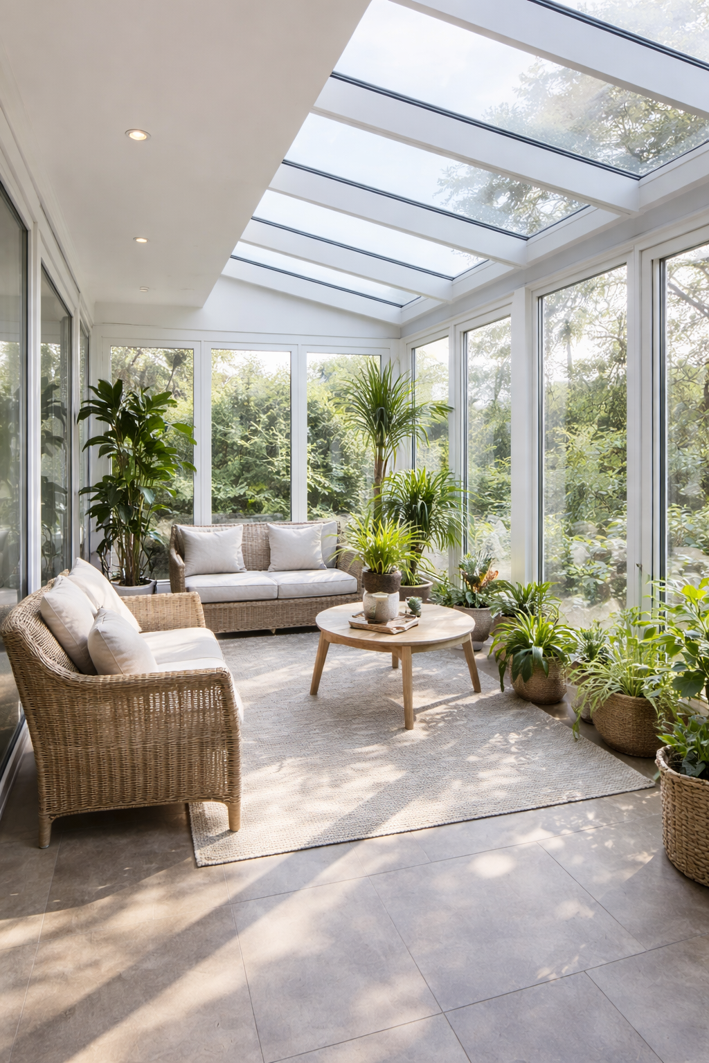 зимний сад из стекла и алюминия панорамное остекление дома