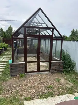 Английская теплица S-Glass 3,2 × 6 м в Чехове